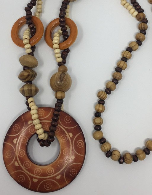 Four Nature Inspired Boho Jewelry | Vintage Design Handcrafted Necklace - Image 3
