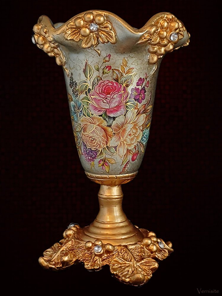 Amazon-home-Decor-Classic-Flower-Vase-Vernisite-Art-gallery-Gift-shop-1