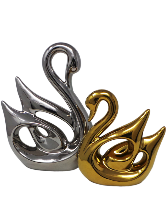 Vernisite-about-art Swans Sculpture