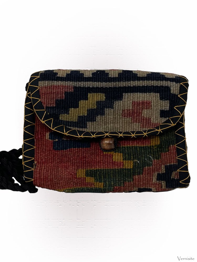 Ethnic Style Handmade Carpet Bag | Armenian Fabric Art