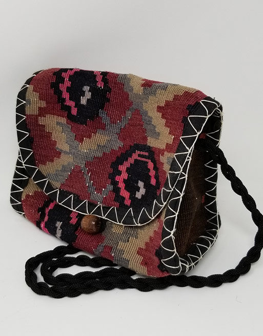 vernisite Colorful Ethnic Bohemian Purse Bag
