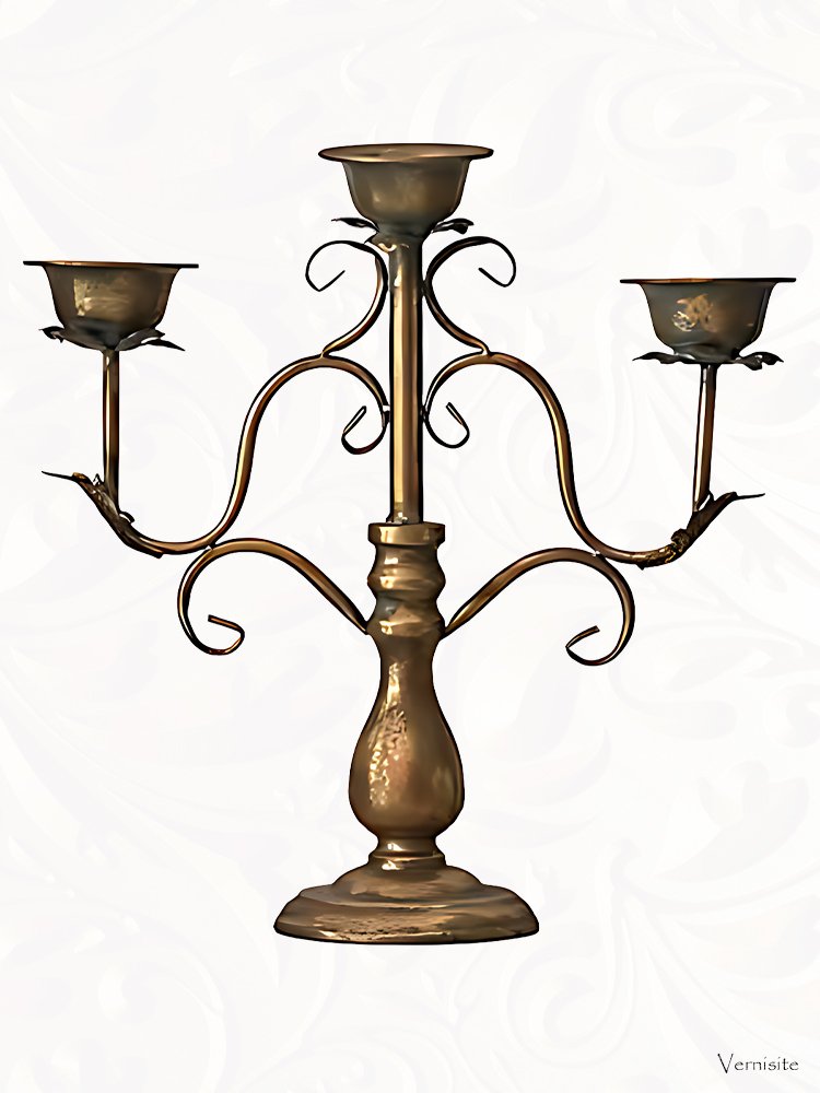 Decorative 3 Arms Vintage Candle Holders - Gift