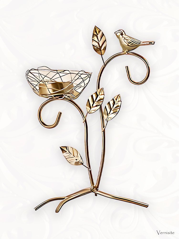 Decorative Candle Holder, Metal Candle Design - Gift