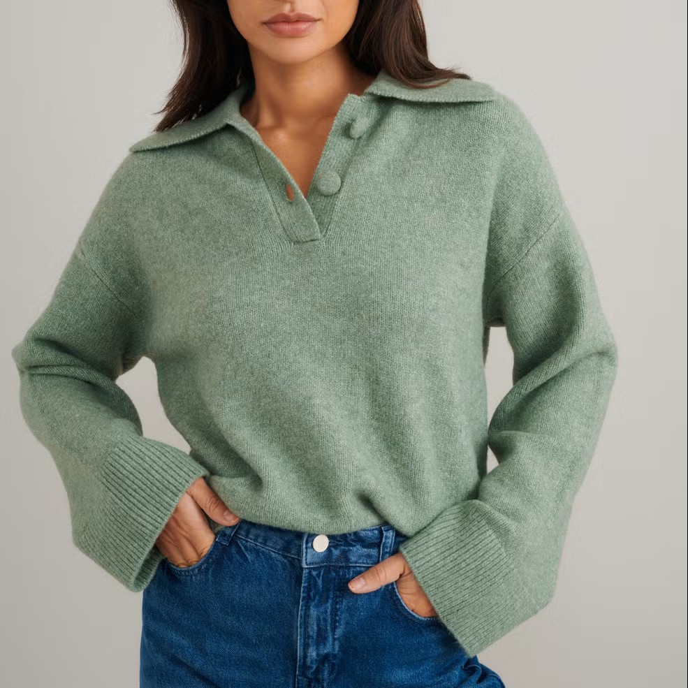 AFP - Nobody's Child Knit Polo Jumper