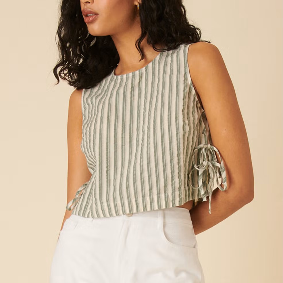 AFP - Nobody's Child Verity Striped Organic Cotton Top
