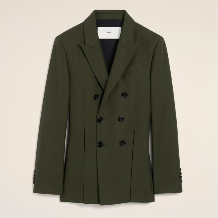 AFP - AMI Classic Double-Breasted Wool Jacket