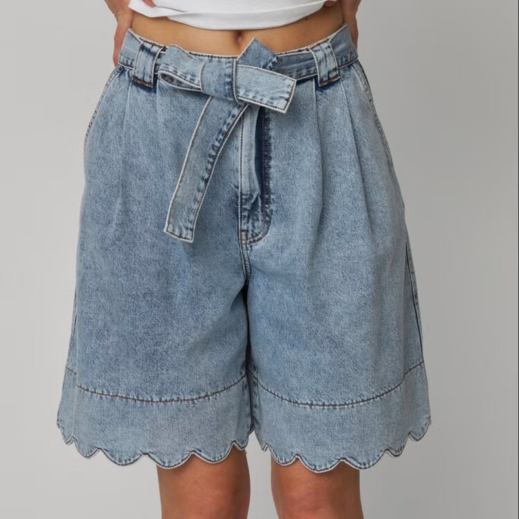 AFP - Stella Nova Moon Washed Denim Shorts