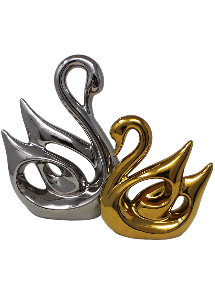Vernisite-about-art Swans Sculpture