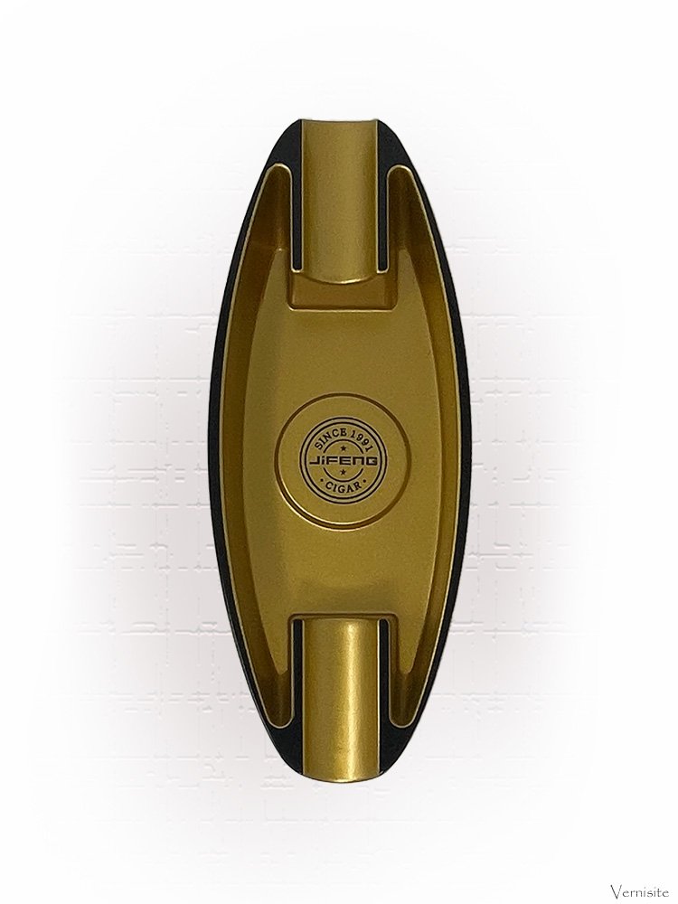 Golden Boat Shape Ashtray | Home Bar Decor