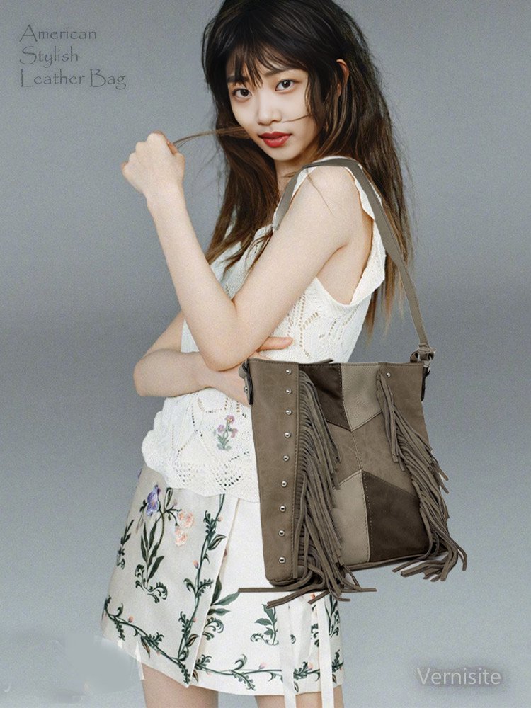 Handcrafted Genuine Leather Crossbody Purse | Artisan Women's Shoulder Bag
